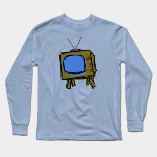 Television Set Long Sleeve T-Shirt